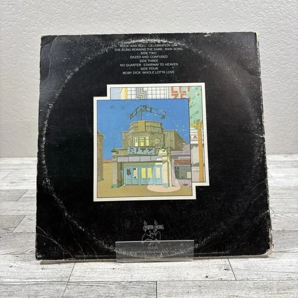 Led Zeppelin The Song Remains The Same LP Vinyl Record Swan Song 1976 SS2-201 - Picture 2 of 10